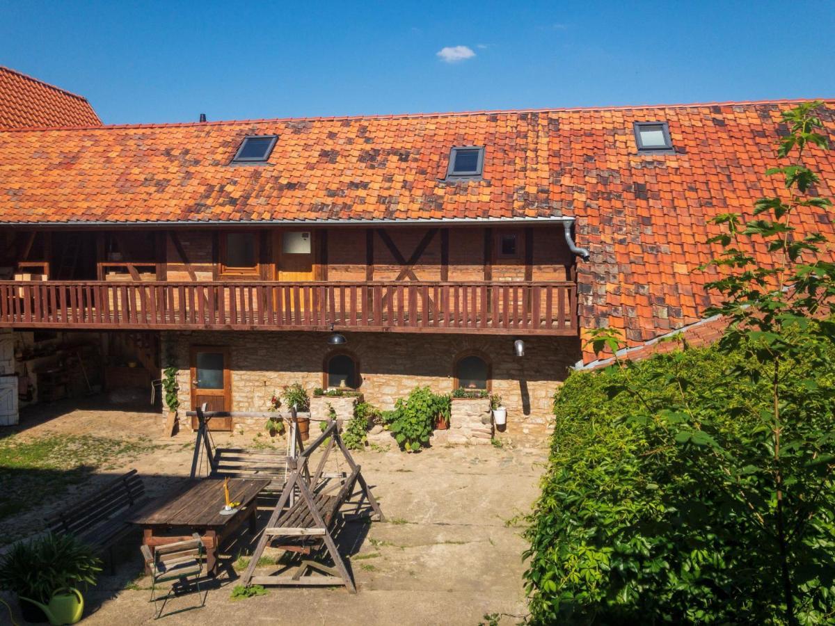 Bauernhof Lisa Offenstall Und Taubenschlag Wienrode Екстер'єр фото